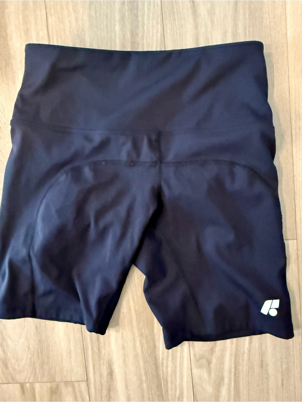 Women's Black High-Rise posture correcting shorts